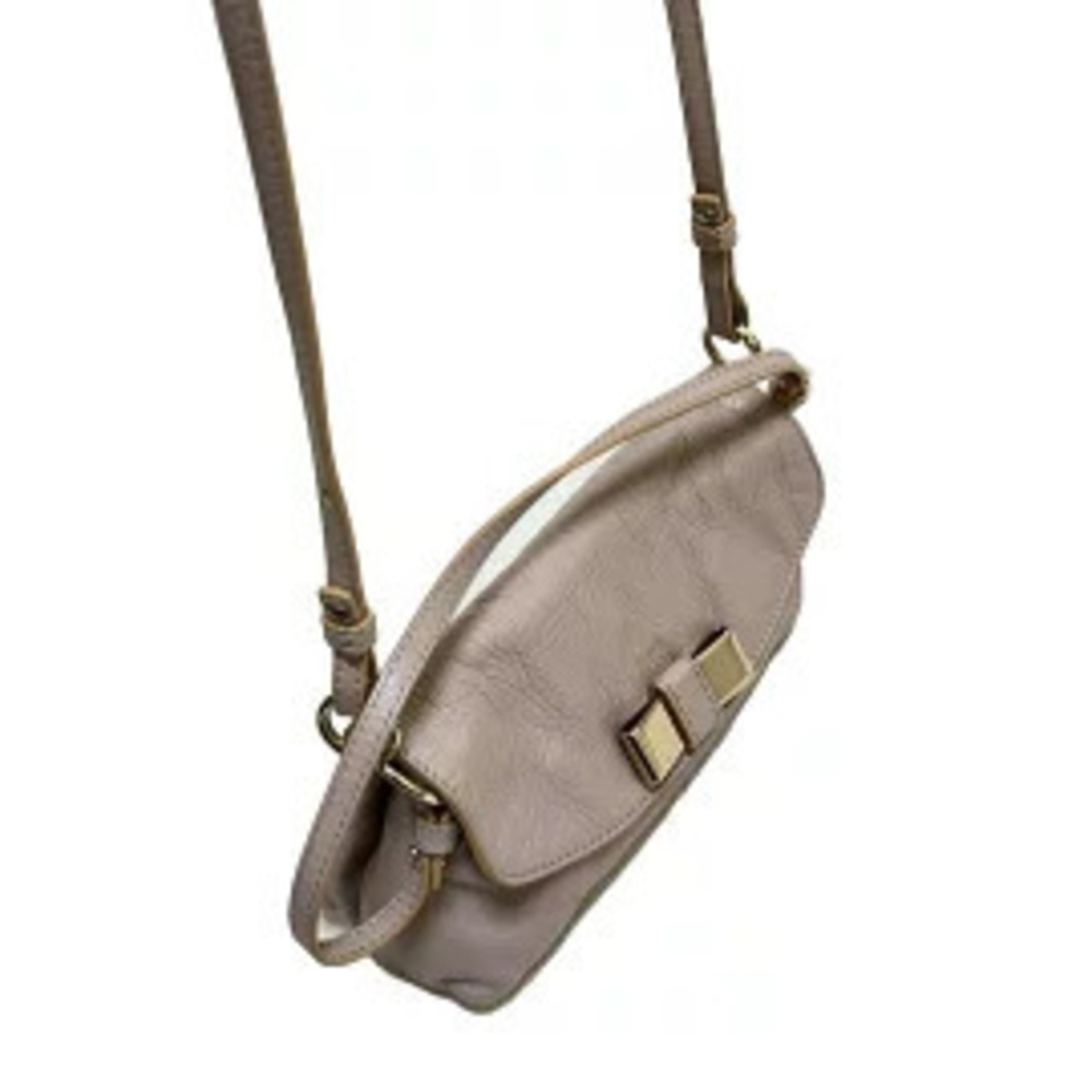 Chloe Lily Shoulder Bag Beige Leather